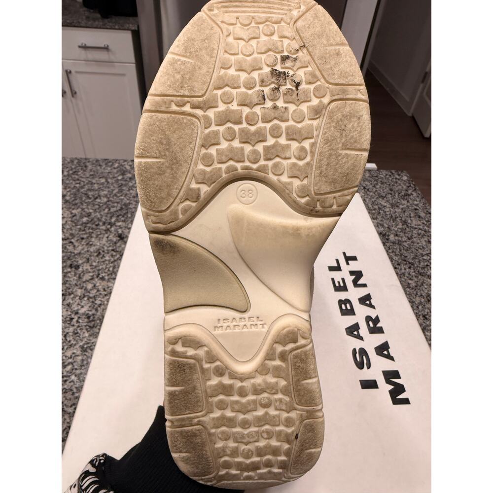 Isabel Marant Suede Balskee Sneakers - Picture 5 of 9
